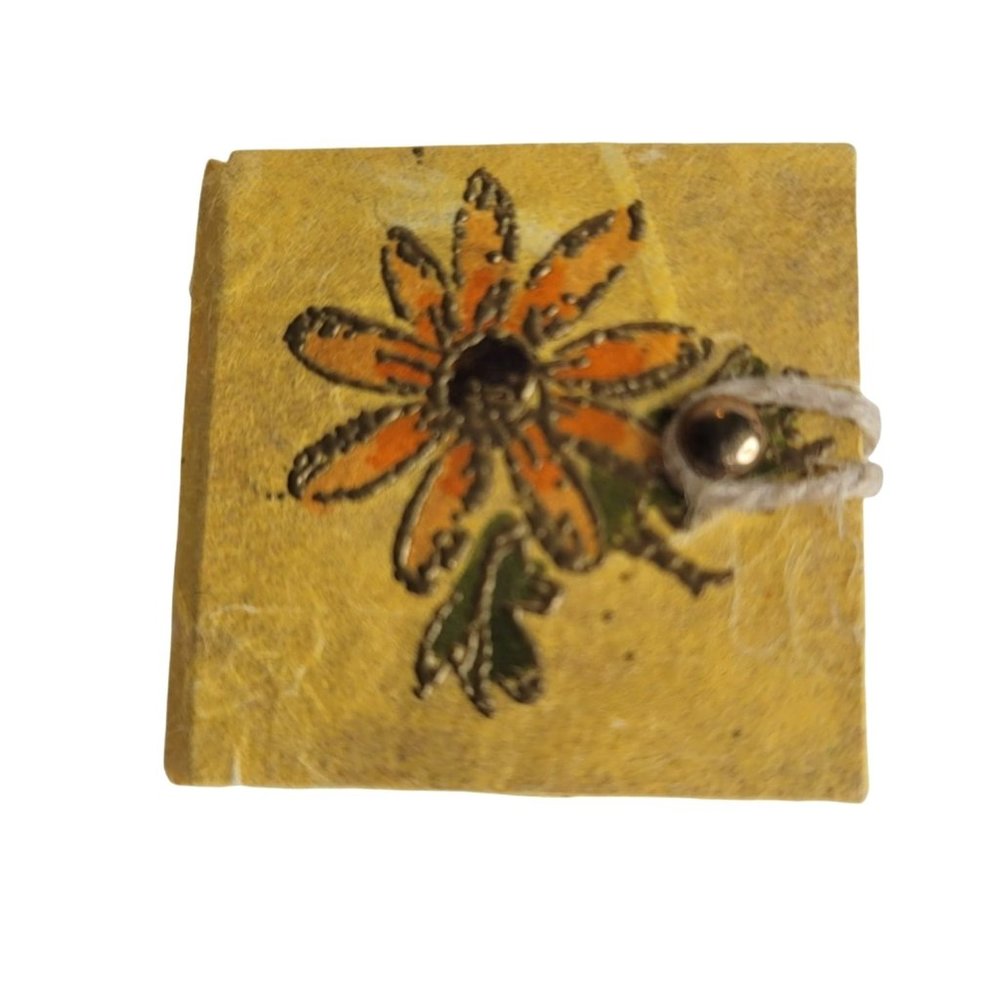 🌼 3/$15 Adorable Handmade Yellow Positive Quote Floral Daisy Pinback Brooch